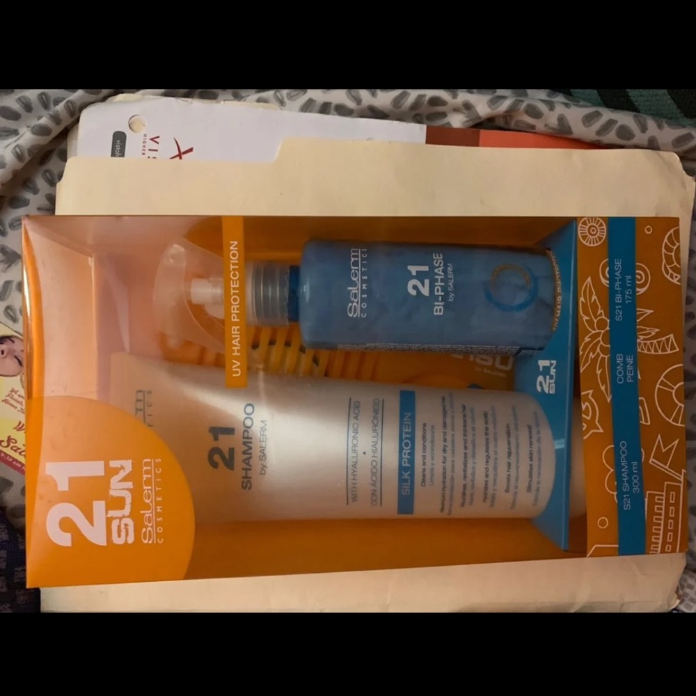 SOLD!! 21 sun hair care